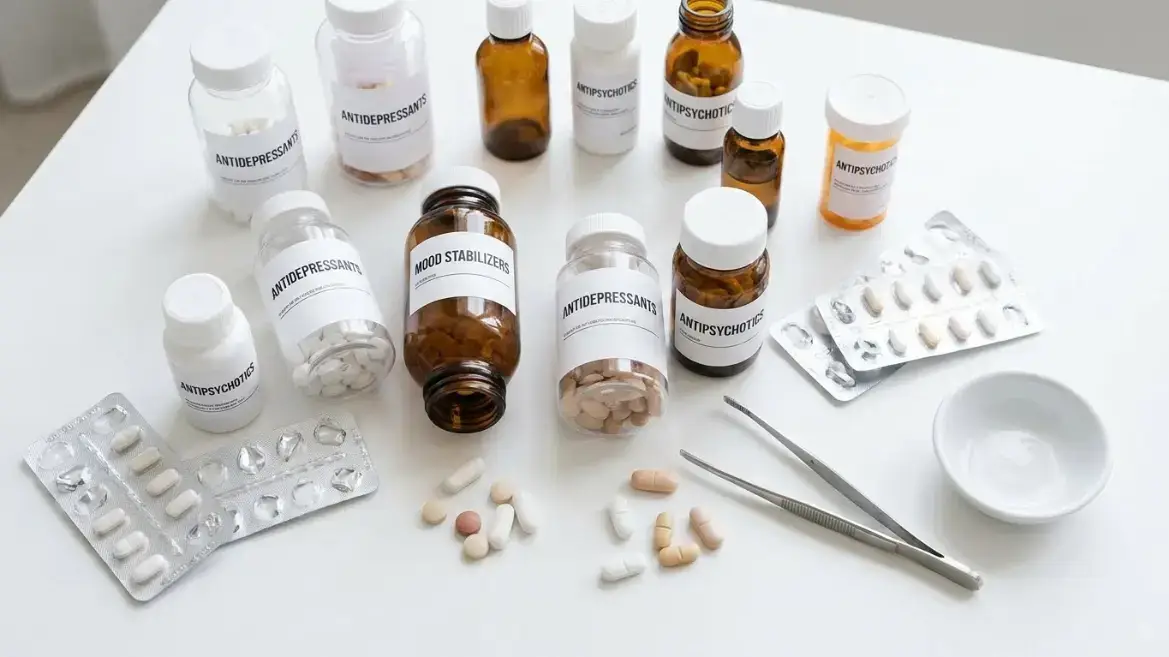 Types of psychiatric medications prescribed by a psychiatrist