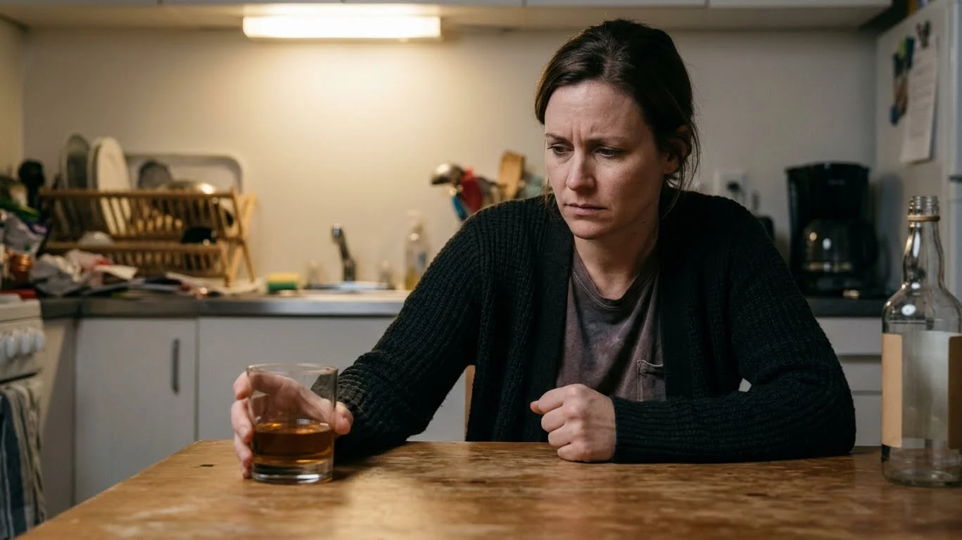 person dealing with behavioral health condition substance use disorder
