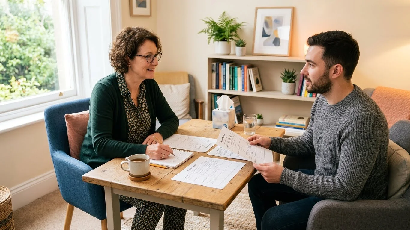 CBT therapy session as best approach to treat functional depression