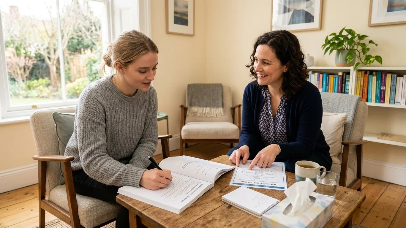 DBT therapy session as treatment option for BPD and bipolar disorder